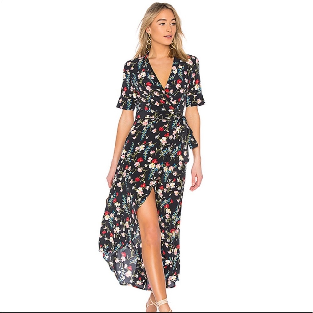 $448 EQUIPMENT Femme XS Silk Wrap Dress